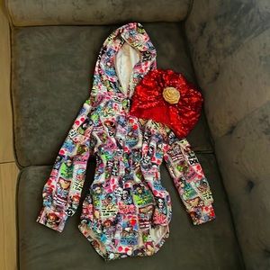 Toddler Girls Valentines Day Killers Outfit Set